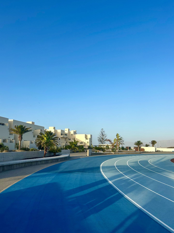 Piste de course au Club la Santa, Lanzarote